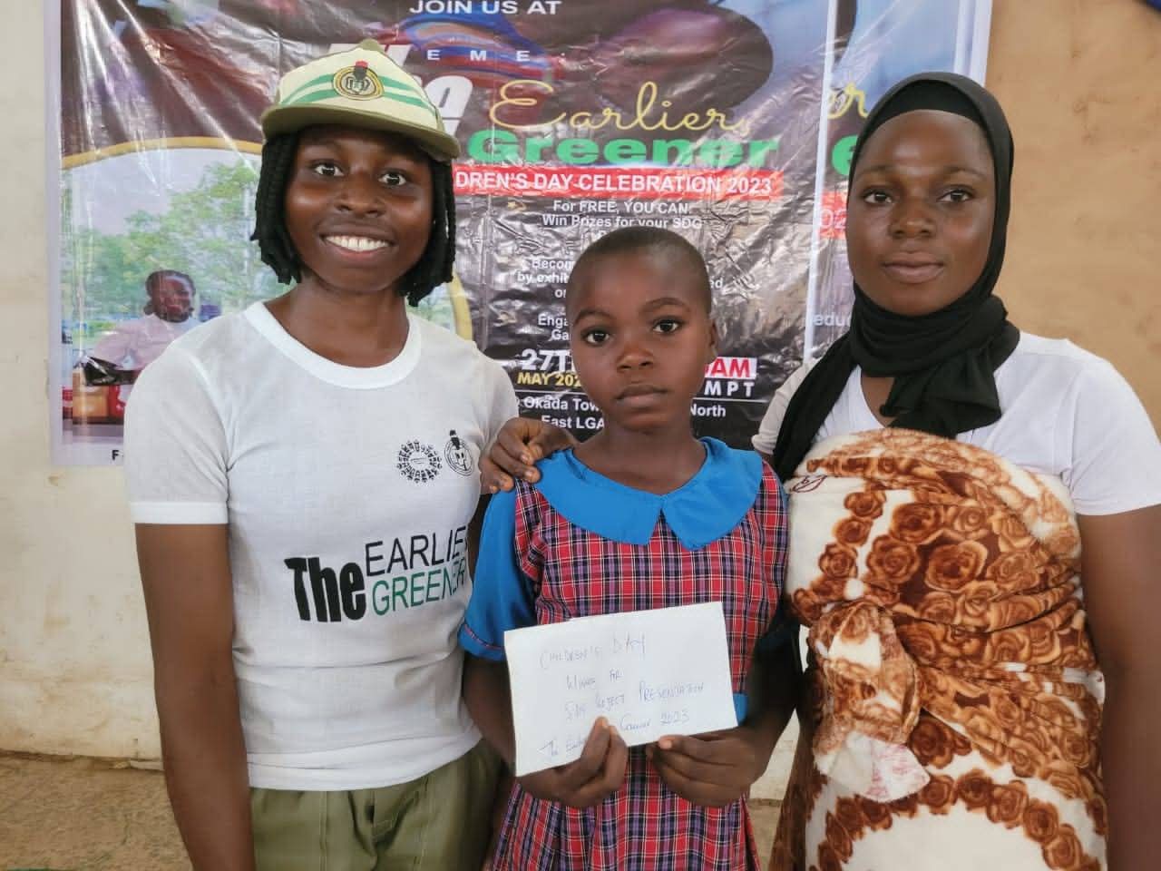 Earlier The Greener Initiative: prize giving