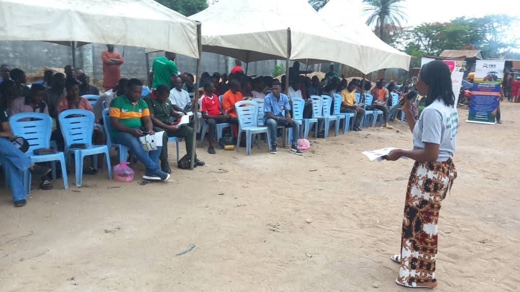 Community waste awareness event