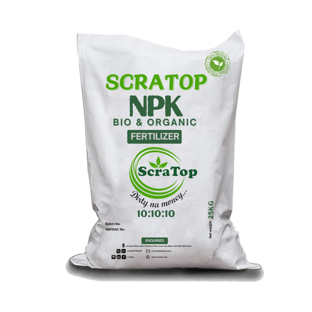 Scratop BioFertilizer (25kg)